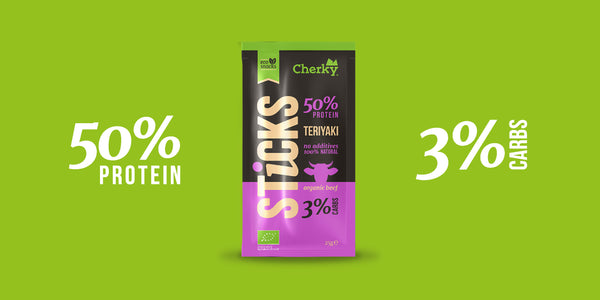 [NEW PRODUCT] ORGANIC BEEF STICKS - TERIYAKI