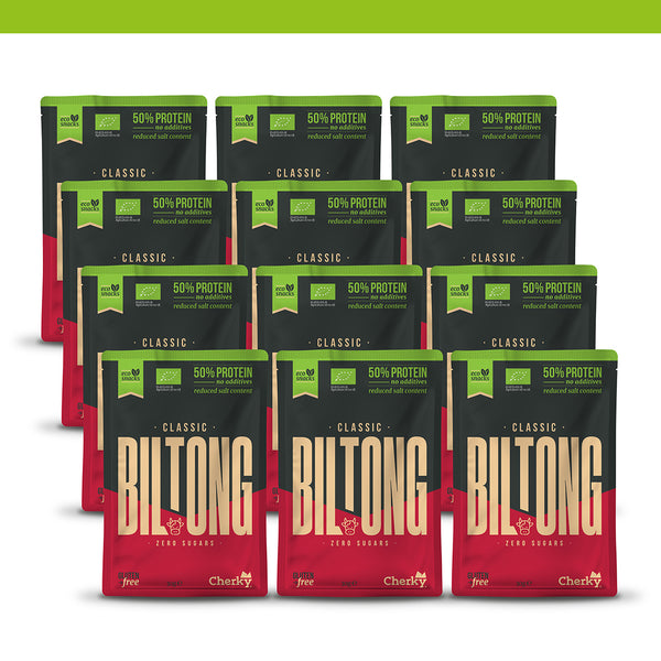 PACK 12 · ECO · biltong cuts · CLASSIC